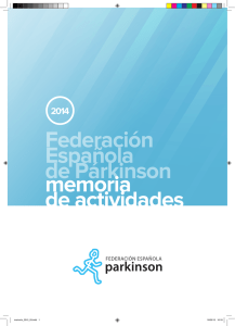 Federación Española de Párkinson memoria de