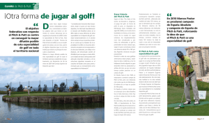 ¡Otra forma de jugar al golf! - Real Federación Española de Golf
