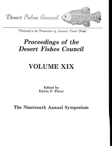 w - Desert Fishes Council