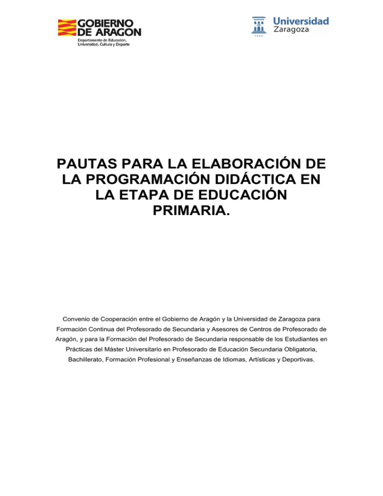 Documento Programaci n Primaria