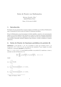 Series de Fourier con Mathematica
