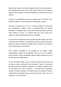 Sabido es que dentro de un sistema republicano, todos los actos de