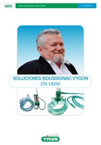 Soluciones Boussignac Vygon en VMNI