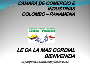 principales productos importados por colombia de panamá