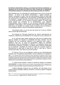 Del Silencio Administrativo positivo y la concesi&oacute;n de licencias