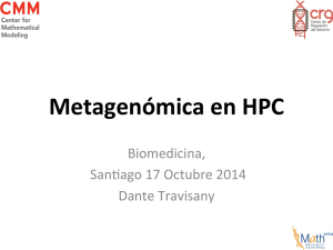 Metagenómica en HPC
