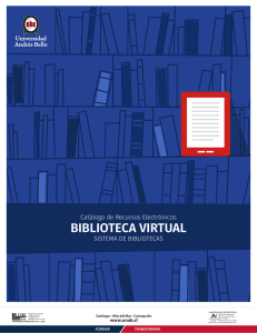 biblioteca virtual - Universidad Andrés Bello