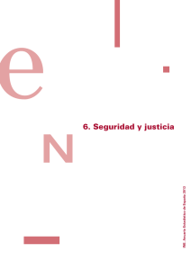 Seguridad y justicia - Instituto Nacional de Estadistica.