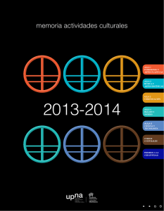 Memoria 2013-2014 - Universidad Pública de Navarra
