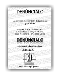 Parte I  - Tribunal Superior de Justicia del Estado de Querétaro