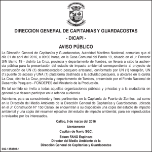 DIRECCION GENERAL DE CAPITANIAS Y