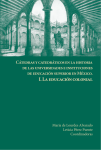 Cátedras y catedráticos en la historia de las universidades e