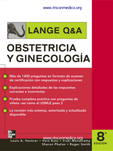 Obstetricia y Ginecología