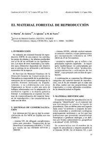 EL MATERIAL FORESTAL DE REPRODUCCIÓN