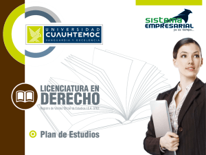 Derecho - Universidad Cuauhtémoc Aguascalientes
