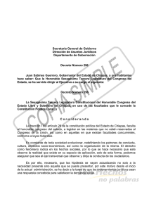 DEC 296/2009 - Secretaría General de Gobierno