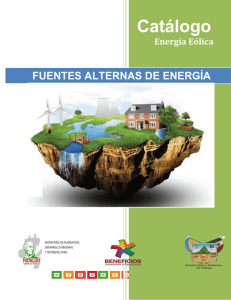 Catálogo Energía Eólica