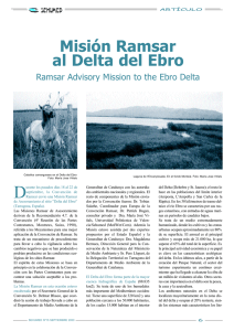 Misión Ramsar al Delta del Ebro