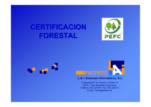 certificacion forestal