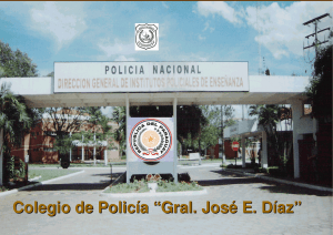 Colegio de Policía “Gral. José E. Díaz”