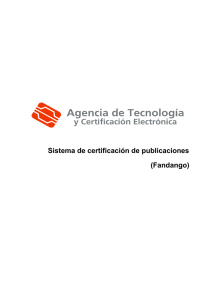 Fandango - Agencia de Tecnología y Certificación Electrónica
