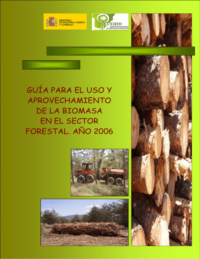 guía para el uso y aprovechamiento de la biomasa en el
