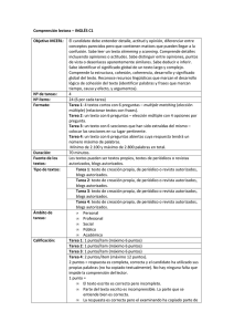 Examen inglés C1