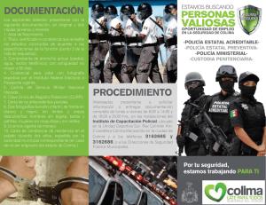 Convocatoria - Gobierno del Estado de Colima