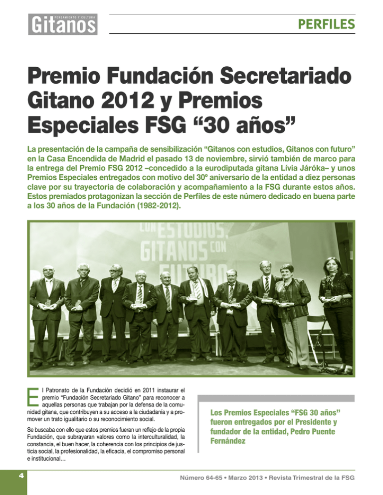 30 Años - Fundación Secretariado Gitano