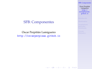 SFB: Componentes - Oscar Perpiñán Lamigueiro