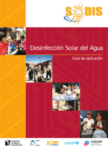 Desinfección Solar del Agua