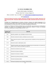4-1. bvqi colombia ltda. - Superintendencia de Industria y Comercio
