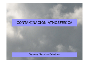 contaminación atmosférica