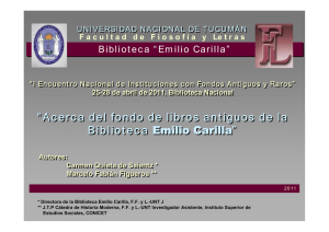 Diapositiva 1 - Biblioteca Nacional