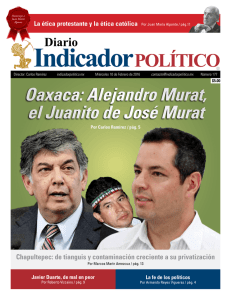Oaxaca: Alejandro Murat, el Juanito de José Murat