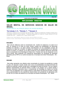 salud mental en servicios básicos de salud en brasil.