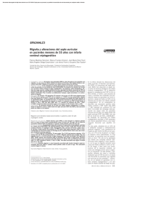 ORIGINALES Migraña y alteraciones del septo auricular en