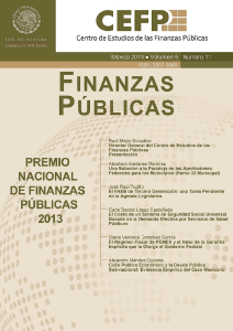 Revista Finanzas Públicas >> Volumen 5 >> México 2013