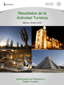 Visitantes Internacionales a México vía aérea