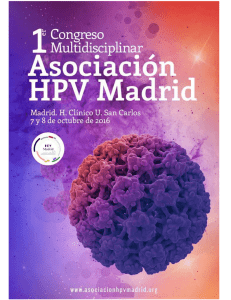 Descargar programa 1er Congreso A. HPV MAdrid
