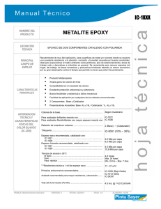 metalite epoxy ic-1xxx