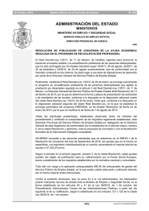 administración del estado - Boletin Oficial de Aragón