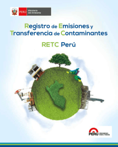Libro RETC - Ministerio del Ambiente