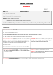 DEPORTES COLECTIVOS: BALONCESTO N&ordm; de ficha: 1