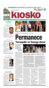 `Ferrusquilla` en `Durango eterno`