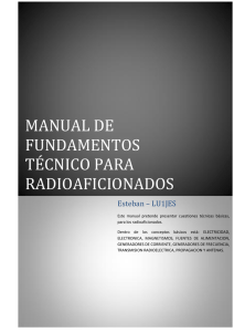 manual de fundamentos técnico para radioaficionados