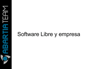Software Libre y empresa