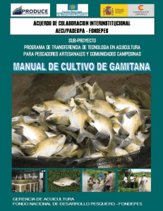 Manual de Gamitana - Ministerio de la Producción