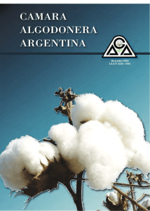 Revista 2014 - Camara Algodonera Argentina