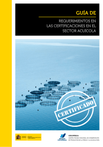 Guía de requerimiento en las certificaciones en el sector acuícola